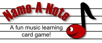 Name-A-Note Game logo