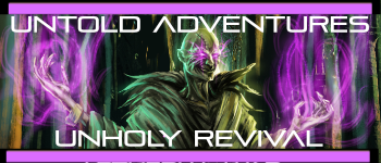 Aetherial War: Untold Adventures Unholy Revival Expansion logo