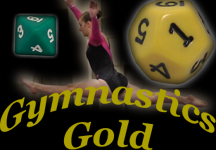Gymnastics Gold advertisement