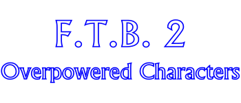 F.T.B. 2: Overpowered Characters logo