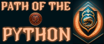 Path of the Python: The Coding Board Game logo