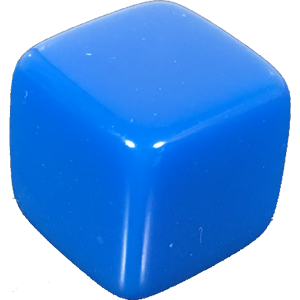 D6, 16mm, Blank, Blue Thumbnail