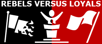 Rebels Versus Loyals logo