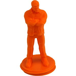 Man, Modern, TB15, Orange Thumbnail