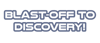 Blast-off for Discovery! logo