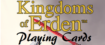 Kingdoms of Erden: Fantasy Playing Cards logo