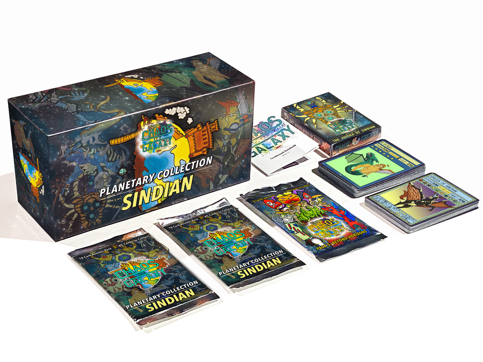 Chaos Galaxy TCG: Planetary Collection Sindian