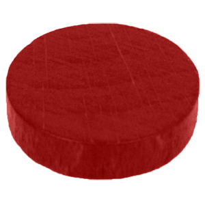 Disc, 16mm x 4mm, Red Thumbnail