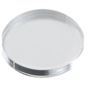 Disc, 18mm x 3mm, Clear Thumbnail