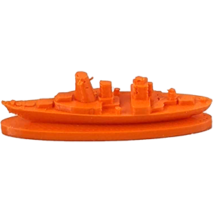 Ship, Modern, Cruiser, Orange Thumbnail