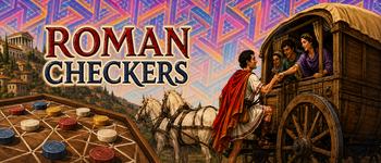 Roman Checkers logo