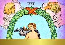 Pam's Vintage Tarot size