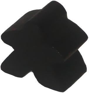 Meeple, Wood, Black Thumbnail