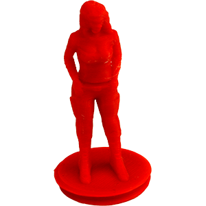 Woman, Modern, TB15, Red Thumbnail