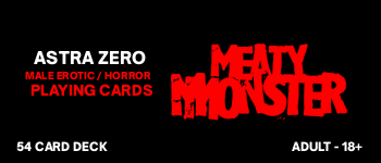 Astra Zero - Meaty Monster Standard Playing Cards logo