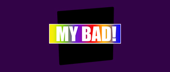 My Bad! logo