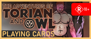 Torian and Owl Strip Poker logo
