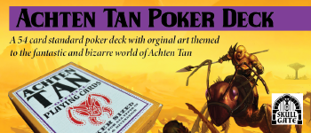 Achten Tan Poker Deck logo
