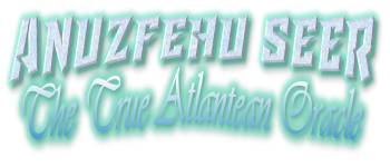 Anuzfehu Seer - The True Atlantean Oracle logo