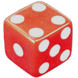 D6, 8mm, Red Thumbnail