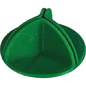 Card Connector, 120-degree, Green Thumbnail