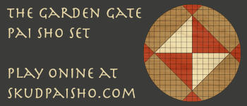 Skud Pai Sho Rulebook Only logo