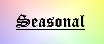Seasonal logo