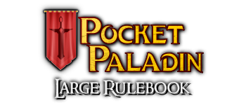 Pocket Paladin - Large Rulebook logo