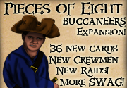 Pieces of Eight - Buccaneers advertisement