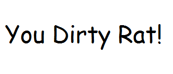 You Dirty Rat logo