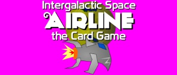 Intergalactic Space Airline the Card Game logo