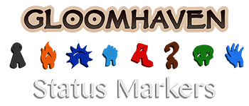 Status Markers for Gloomhaven logo