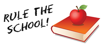 Rule The School! Board Game logo