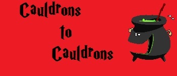 Harry Potter Cauldrons to Cauldrons logo