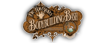 "Dr." Rob Grave's Bodybuilding Bash logo
