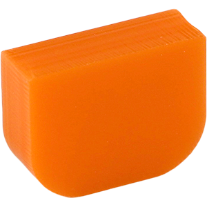 Vial Liquid, Opaque Orange Thumbnail