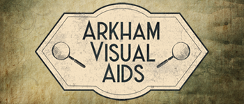 Arkham Horror LCG Visual Aids -  Action Tokens logo