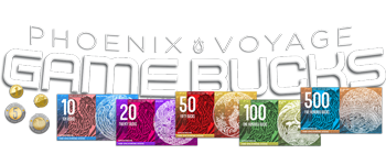 Phoenix Voyage: Game Bucks logo