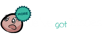We've Got More Issues logo