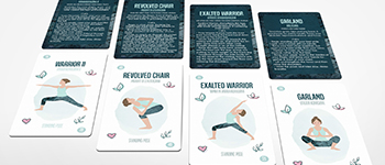 Yoga Pose Cards logo