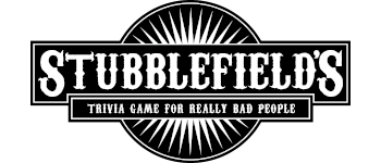 STUBBLEFIELD'S Trivia Game For Really Bad People logo