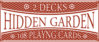 Hidden Garden card deck logo