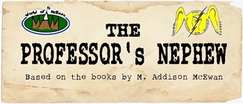 The Professor's Nephew Trading Card Game logo