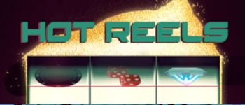 Hot Reels: The luck-building game logo