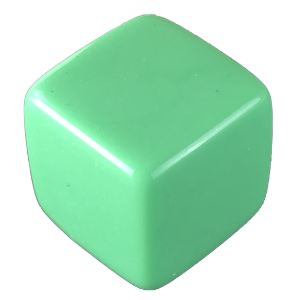 D6, 16mm, Blank, Green Thumbnail