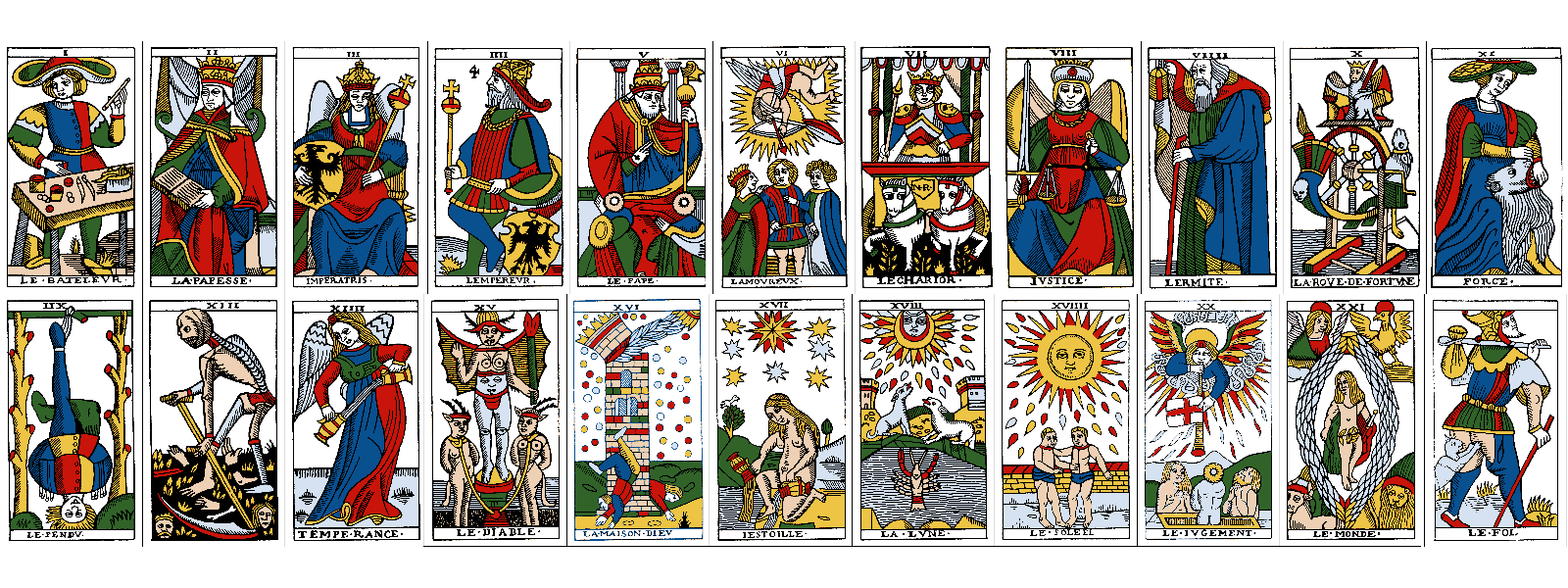 Tarot de marsella png imágenes