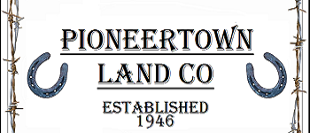 PIONEERTOWN LAND CO logo