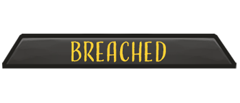 Breached logo