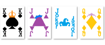 Large Prototyping Deck - 6 suits 1-22 logo