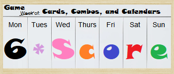 6 Score: The Calendar Game logo
